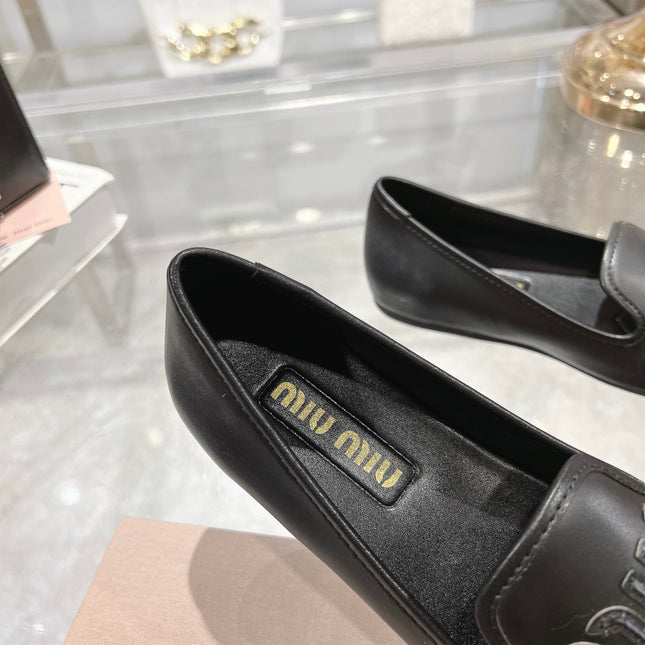 SLIP-ON SHOES BLACK COWHIDE