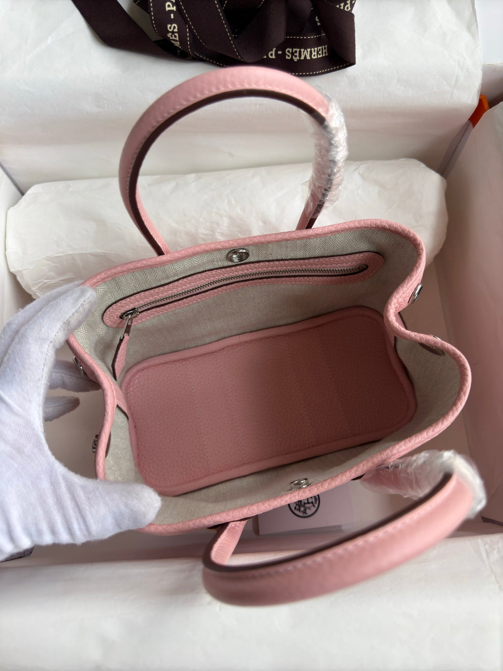 HM 25S GARDEN PARTY 23 CM IN LIGHT PINK TOGO