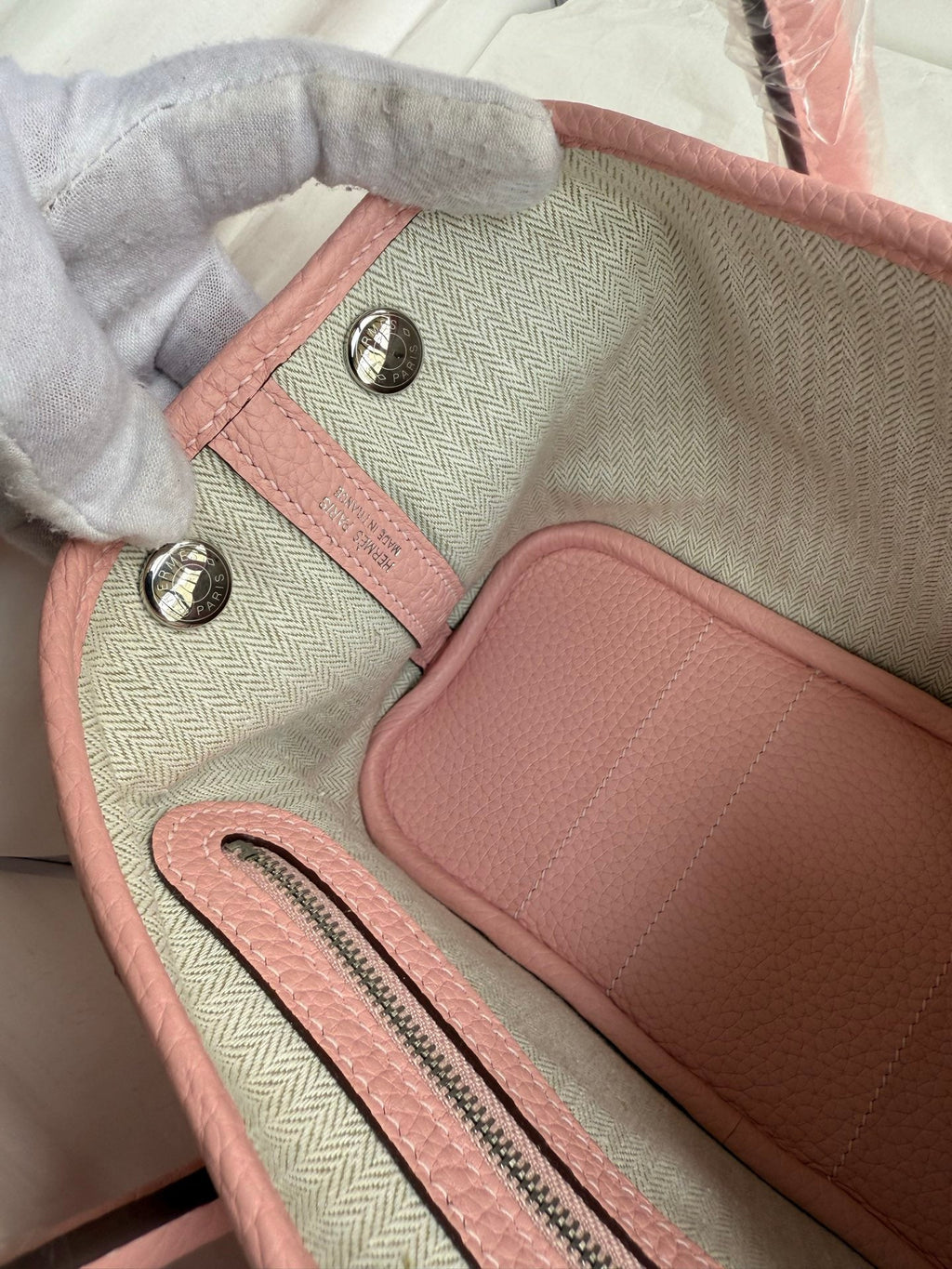 HM 25S GARDEN PARTY 23 CM IN LIGHT PINK TOGO
