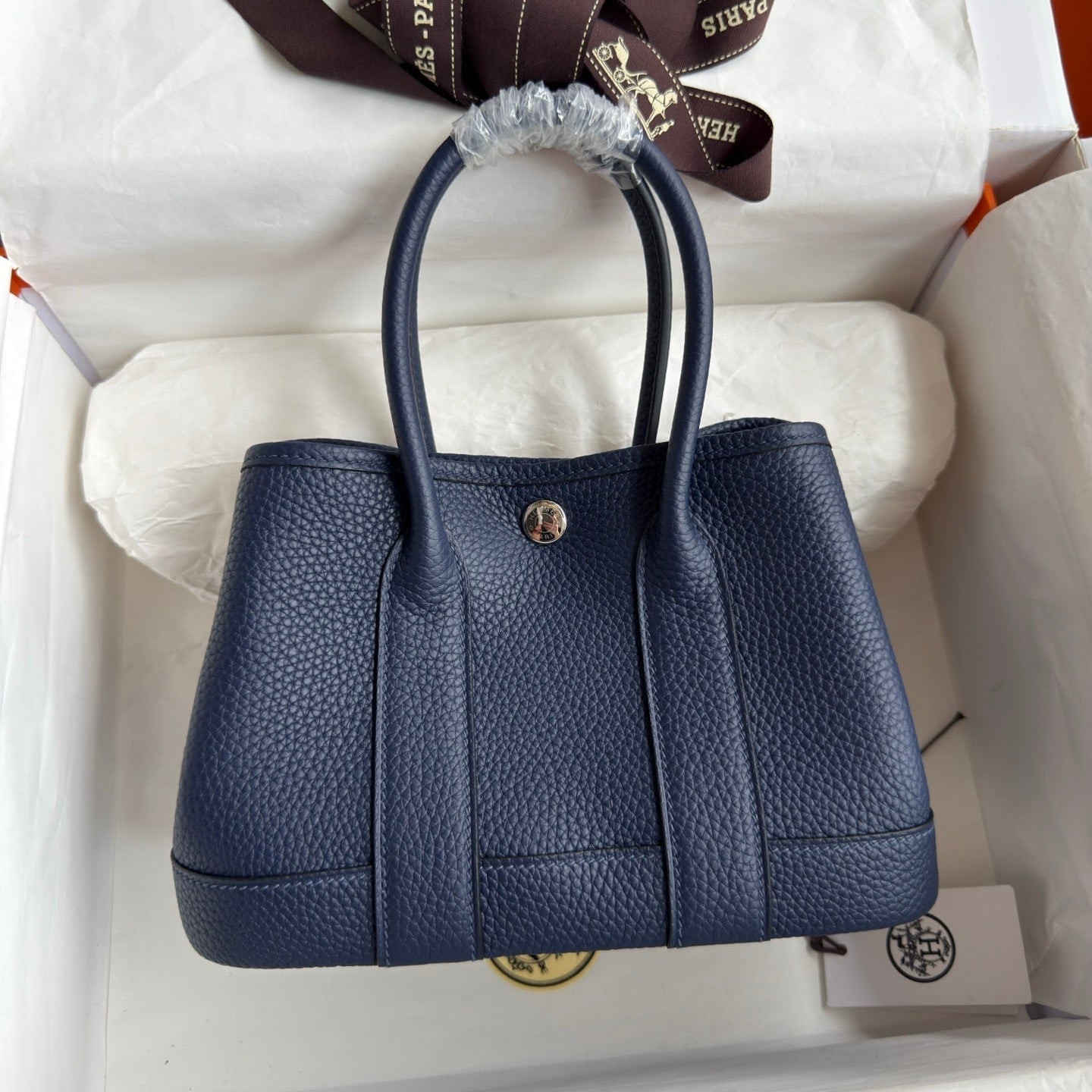 HM 25S GARDEN PARTY 23 CM IN DEEP SLATE BLUE TOGO