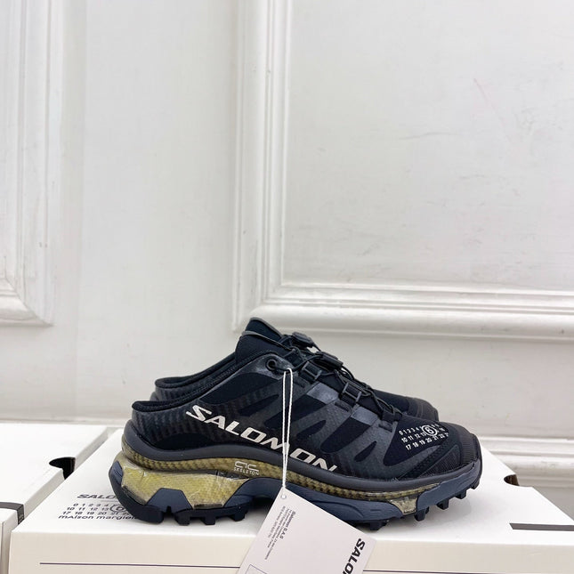 ALO 25S SALOMON XT-6 SNEAKER MULE IN BLACK TPU