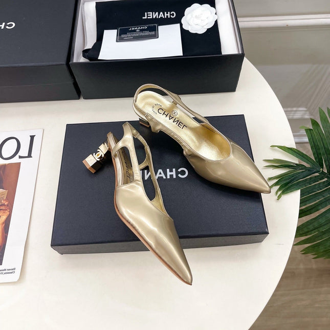 CHANEL 26S POINTED TOE HIGH HEELS 55 MM IN BLACK SUEDE