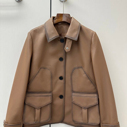 RALPH LAUREN 26S LEATHER JACKET 716