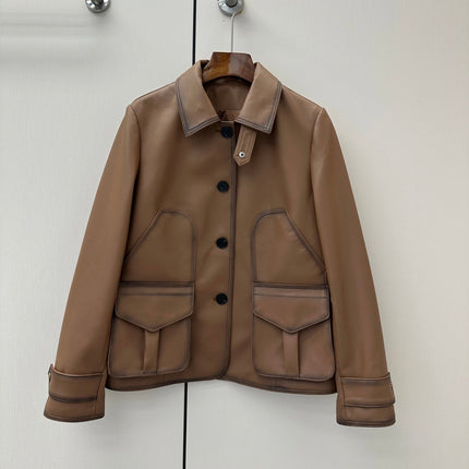 RALPH LAUREN 26S LEATHER JACKET 716