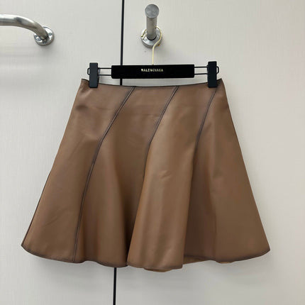 RALPH LAUREN 26S LEATHER SKIRT 399