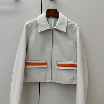HERMES 26S LEATHER JACKET 633