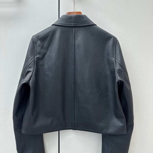 HERMES 26S LEATHER JACKET 631