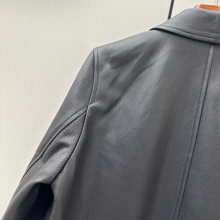 HERMES 26S LEATHER JACKET 631
