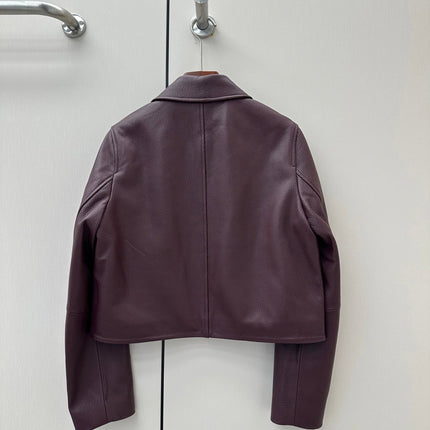 HERMES 26S LEATHER JACKET 630