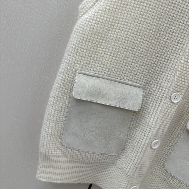 LORO PIANA 26S HIGH-NECK BUTTONED KNIT VEST 911