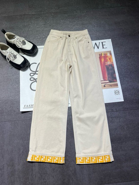 FENDI 26S STRAIGHT-LEG JEANS 274