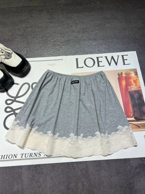 MIUMIU 26S TOP AND SKIRT SET STYLE 1099