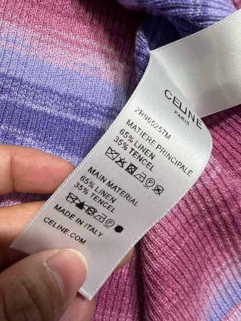 CELINE 26S SLEEVELESS KNIT TOP 394
