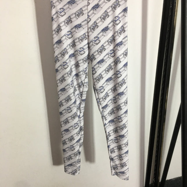FENDI 26S SLEEVELESS TOP AND LEGGINGS SET 296