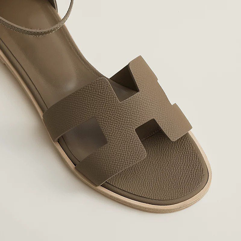 SANTORINI SANDAL ETOUPE