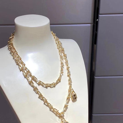 HARDWARE WRAP NECKLACE