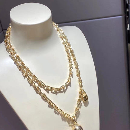 HARDWARE WRAP NECKLACE