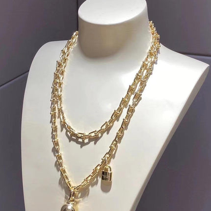 HARDWARE WRAP NECKLACE