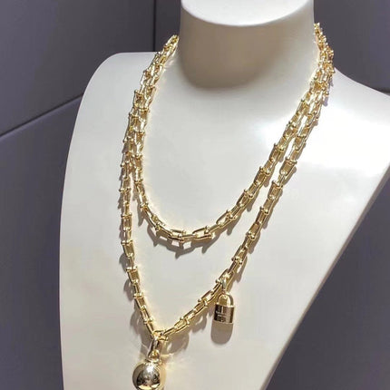HARDWARE WRAP NECKLACE