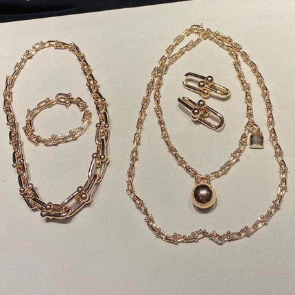 HARDWARE WRAP NECKLACE