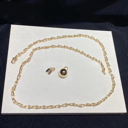 HARDWARE WRAP NECKLACE