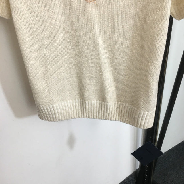 PRADA 25S SHORT-SLEEVE SWEATER 278