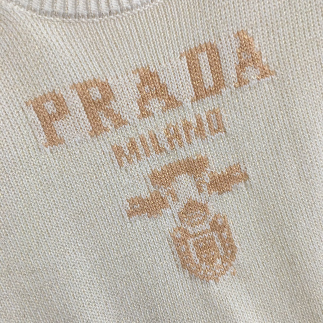 PRADA 25S SHORT-SLEEVE SWEATER 278